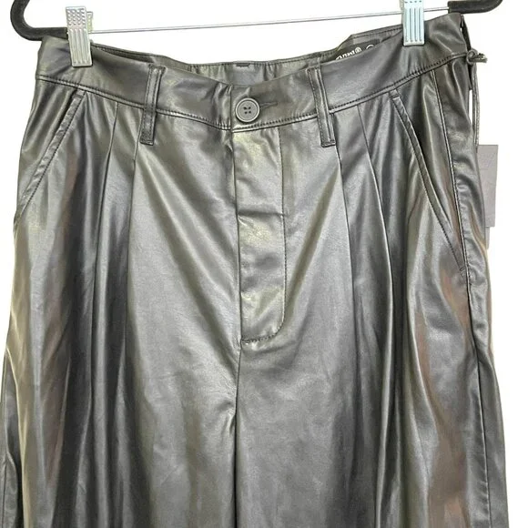 Blank NYC Faux Leather Black Pants Size 30 NWT - Picture 6 of 9